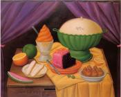 费尔南多 博特罗 : Still Life With Ice Cream Helado